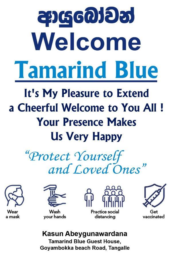 Tamarind Blue Hotel Tangalle Bagian luar foto